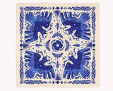 Steller’s Jay & Moths – Eco-Friendly Cotton Bandana