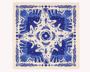 Steller’s Jay & Moths – Eco-Friendly Cotton Bandana