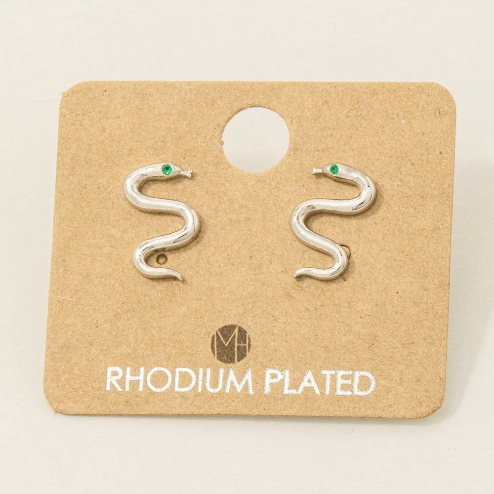 Mini Snake Stud Earrings