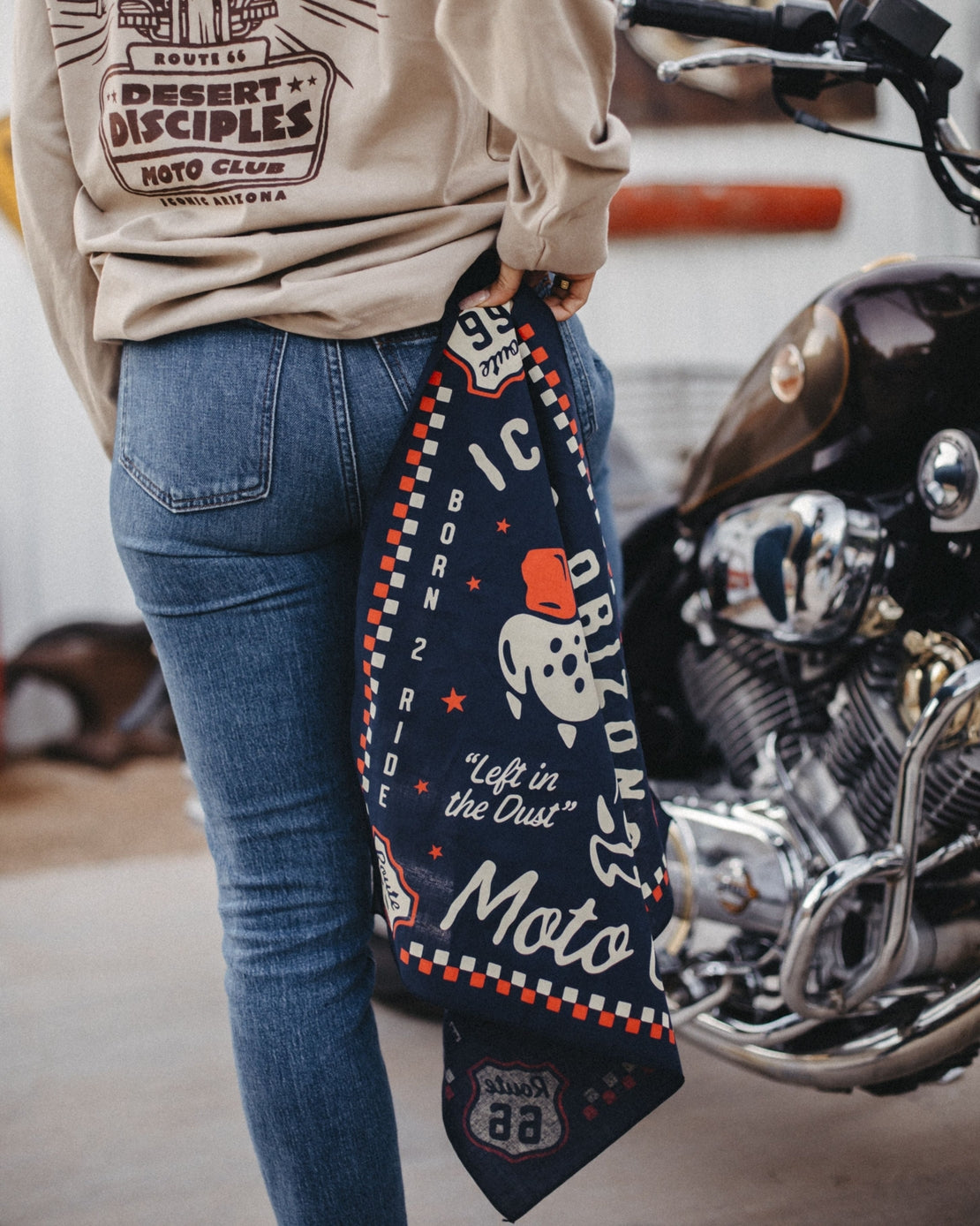 Left in the Dust Bandana - Route 66