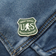 US Forest Service Sasquatch Dept. Enamel Pin