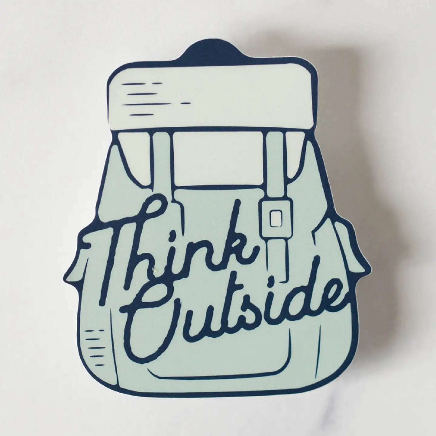 Think Outside Sticker