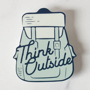Think Outside Sticker
