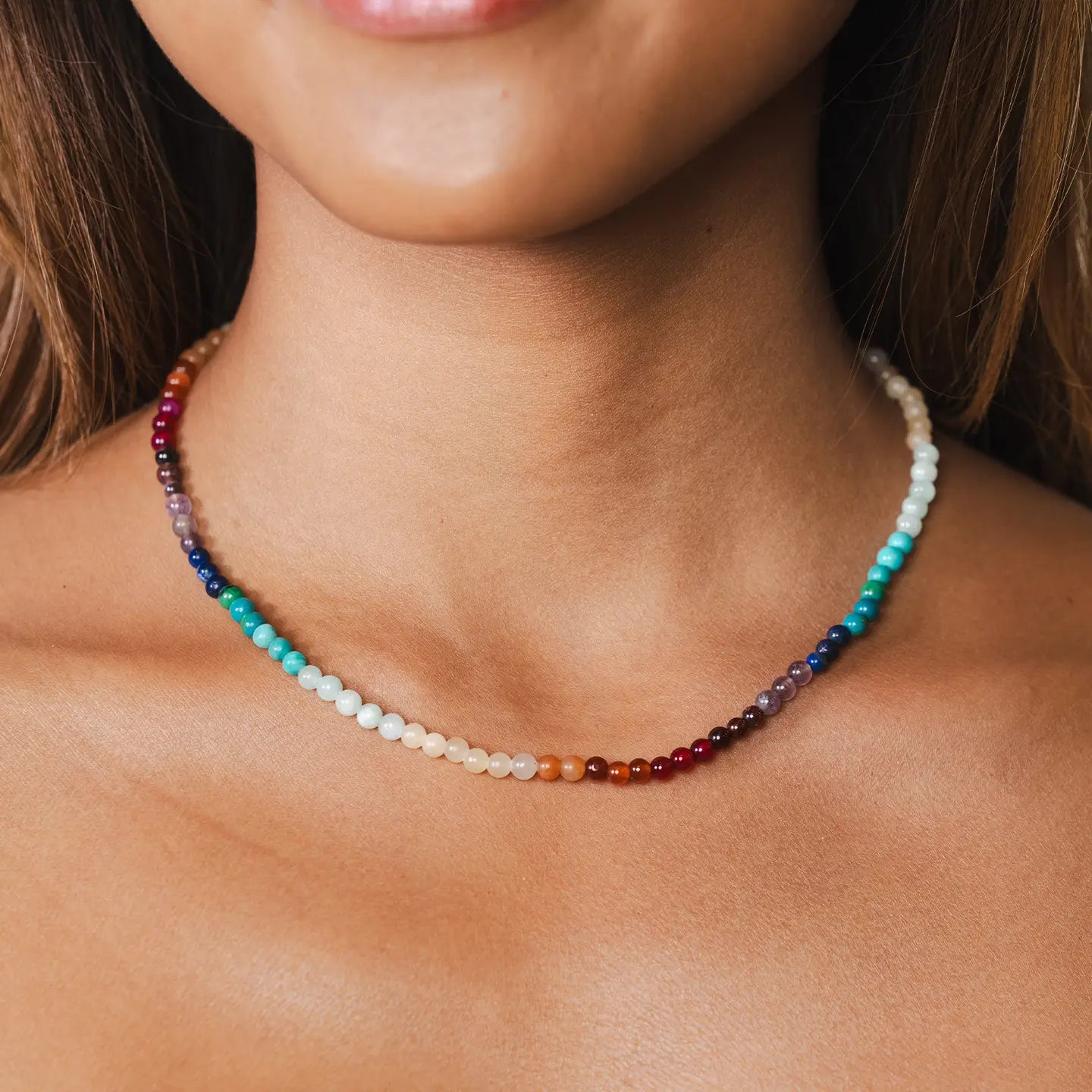 Divine Healer Beaded Necklace