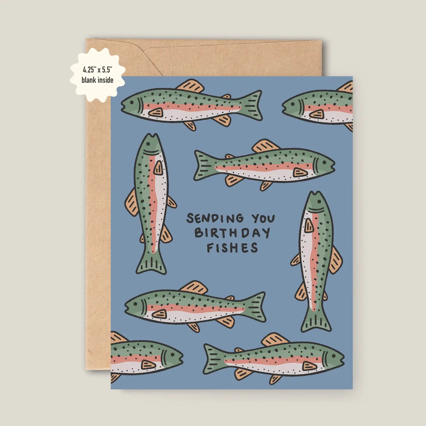 Birthday Fishes Card
