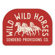 Wild Wild Horses Sticker