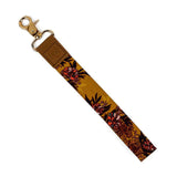 Fine Line Floral Wrist Lanyard