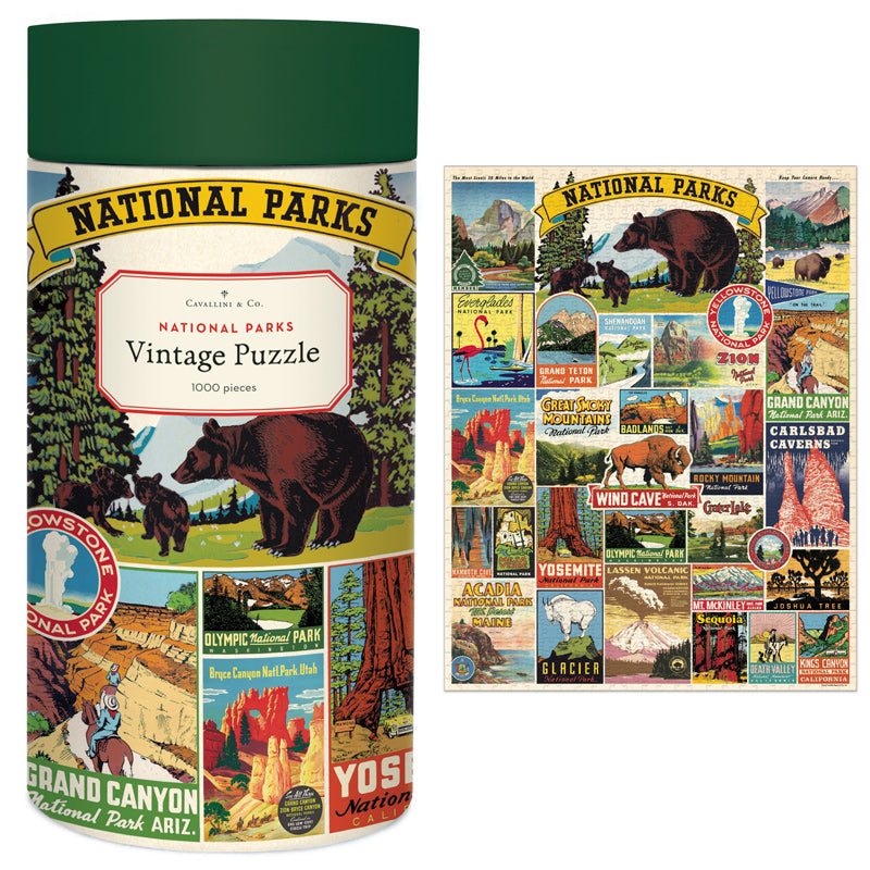 National Parks Vintage Puzzle
