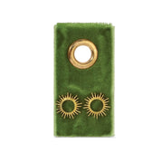 Open Sun Studs on Velvet