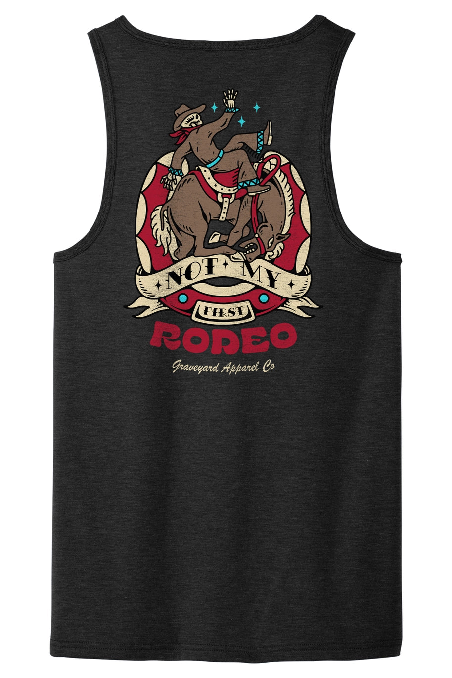 Not My First Rodeo Skeleton Tank