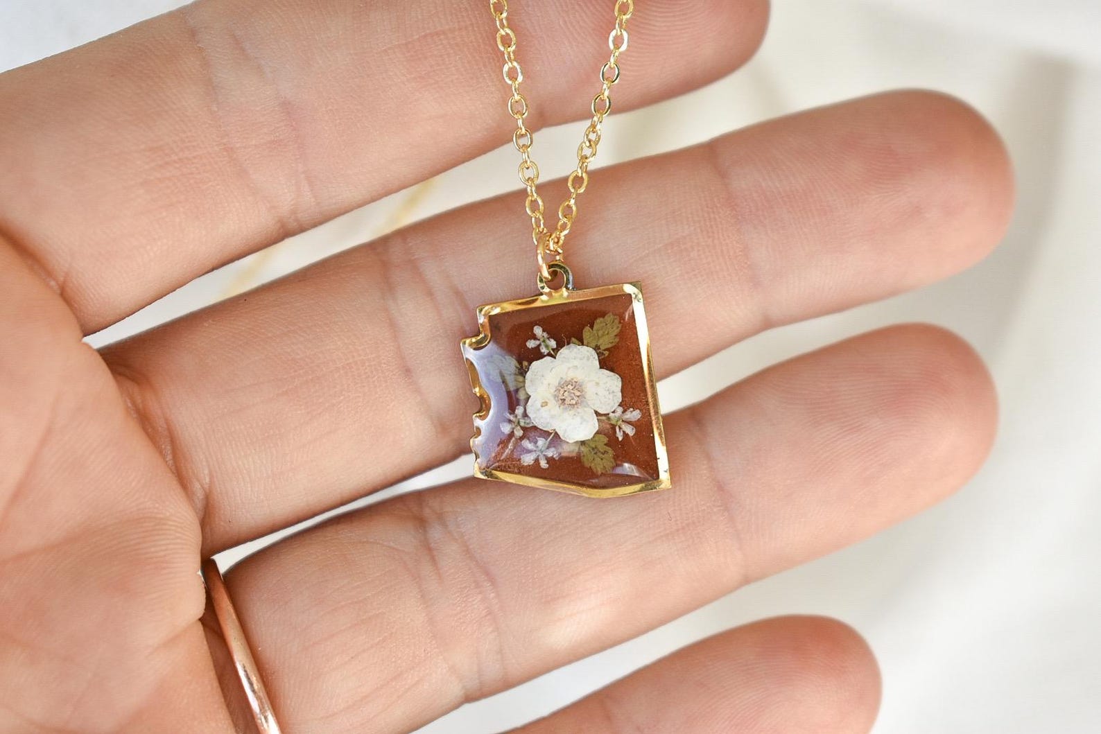 Sedona Sands AZ Wildflower Necklace