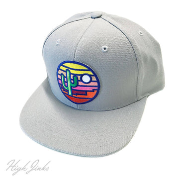 Stained Glass Sunset Flatbrim