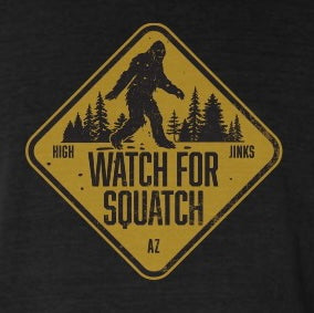 Watch For Squatch Sticker