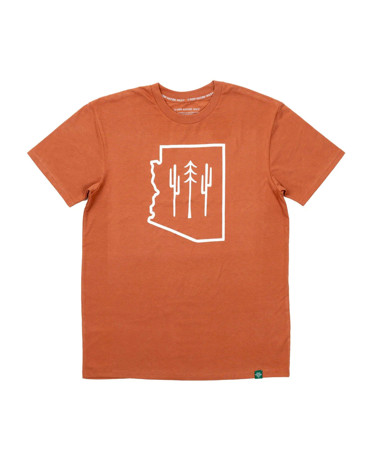 AZ Wilderness Tee - Redwood