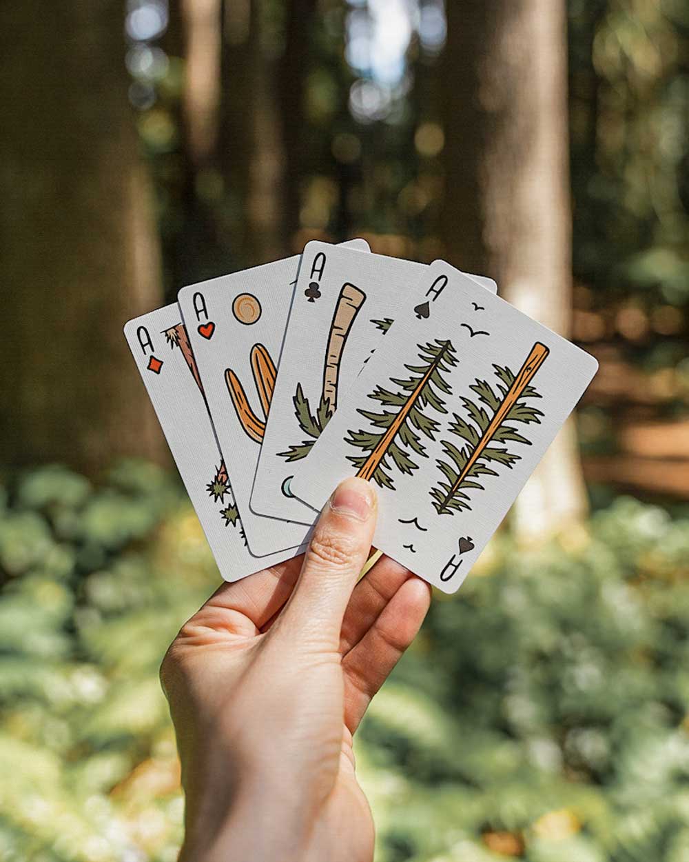 Keep Nature Wild Playing Cards
