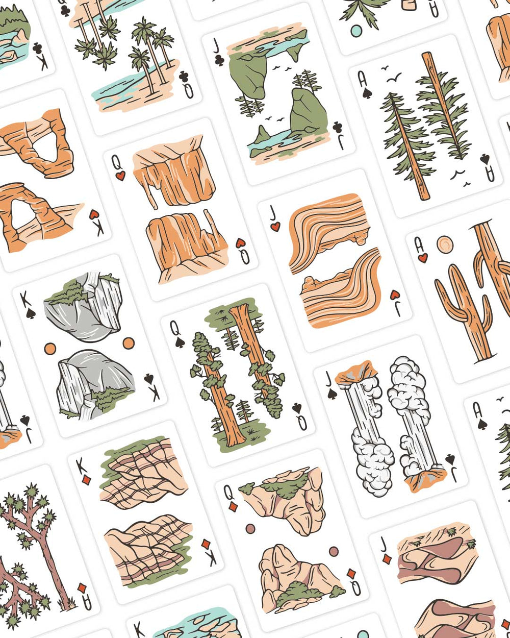 Keep Nature Wild Playing Cards