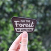 May The Forest Be With You Iron-On Patch