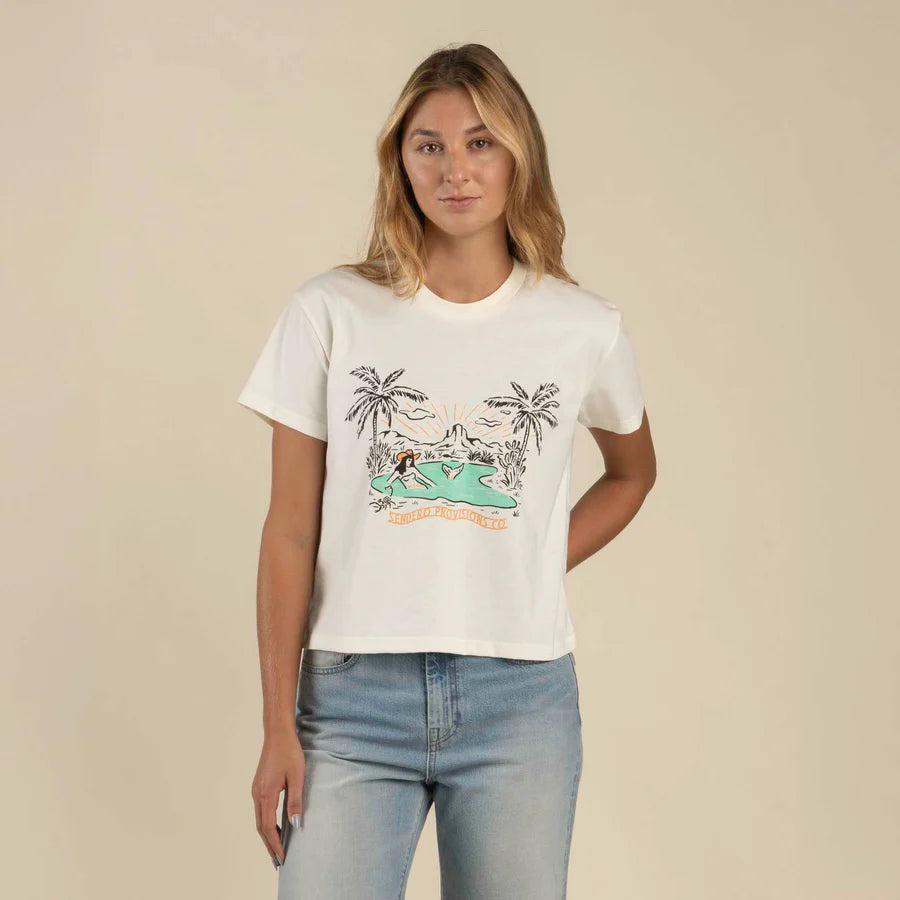 Mirage Crop Tee