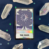 The Moon Tarot Holographic Sticker