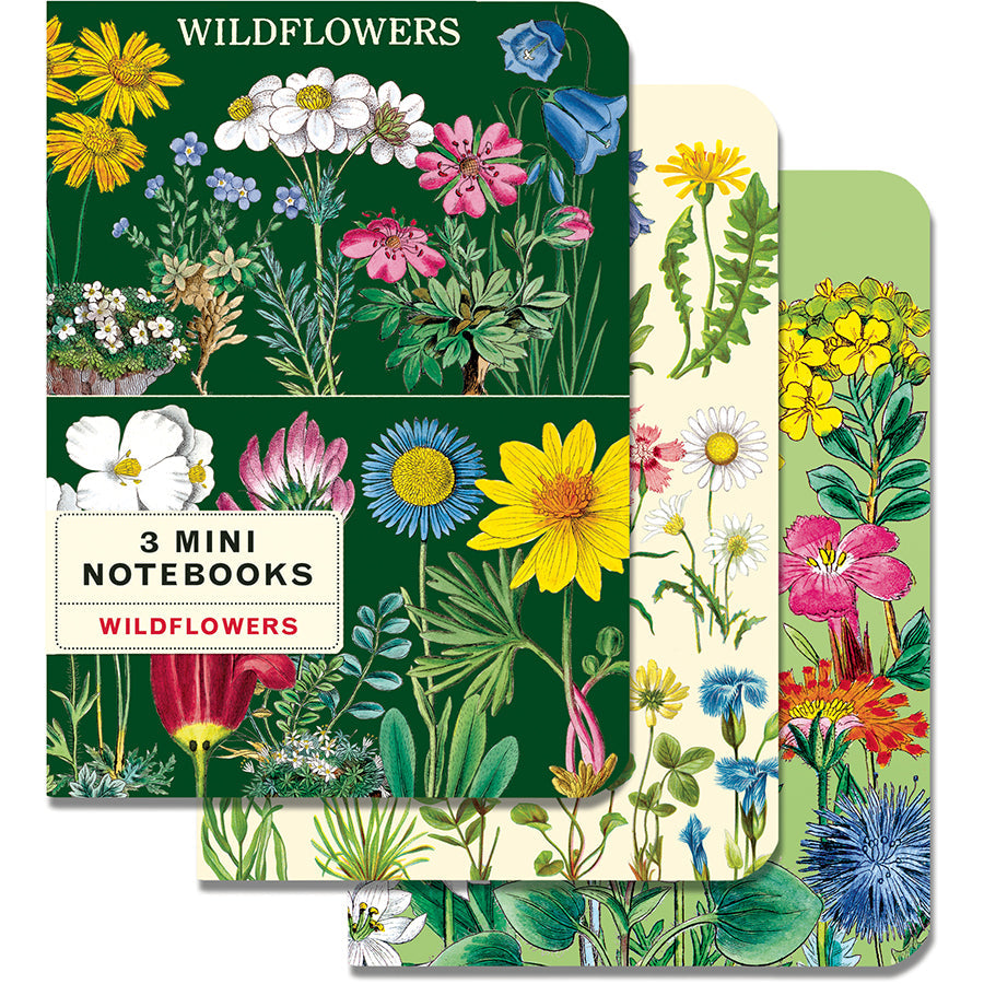 Wildflowers Vintage Mini Notebooks