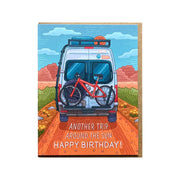 Desert Van Birthday Card