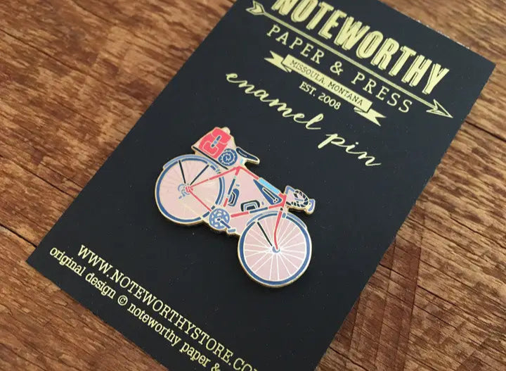 Bicycle Enamel Pin