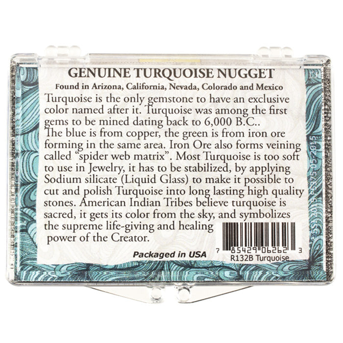 Genuine Turquoise Nugget Box
