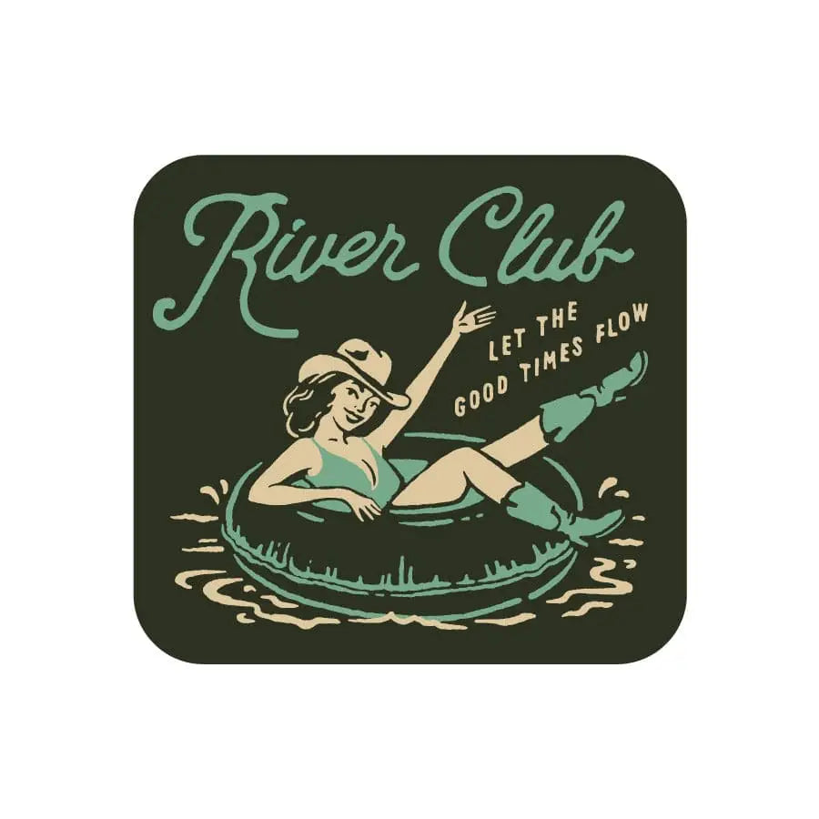 River Club Sticker