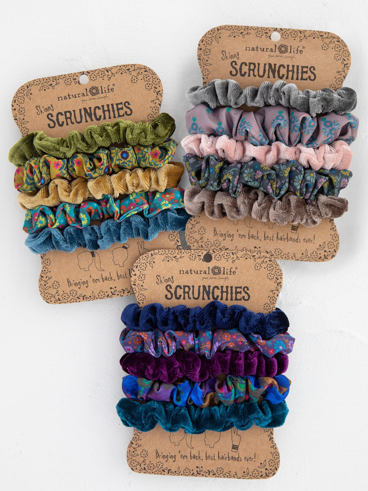 Velvet Scrunchie Set