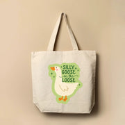 Silly Goose on the Loose Tote Bag