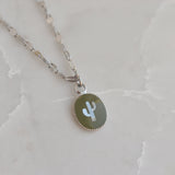 "Still like a Saguaro" Handmade Necklace