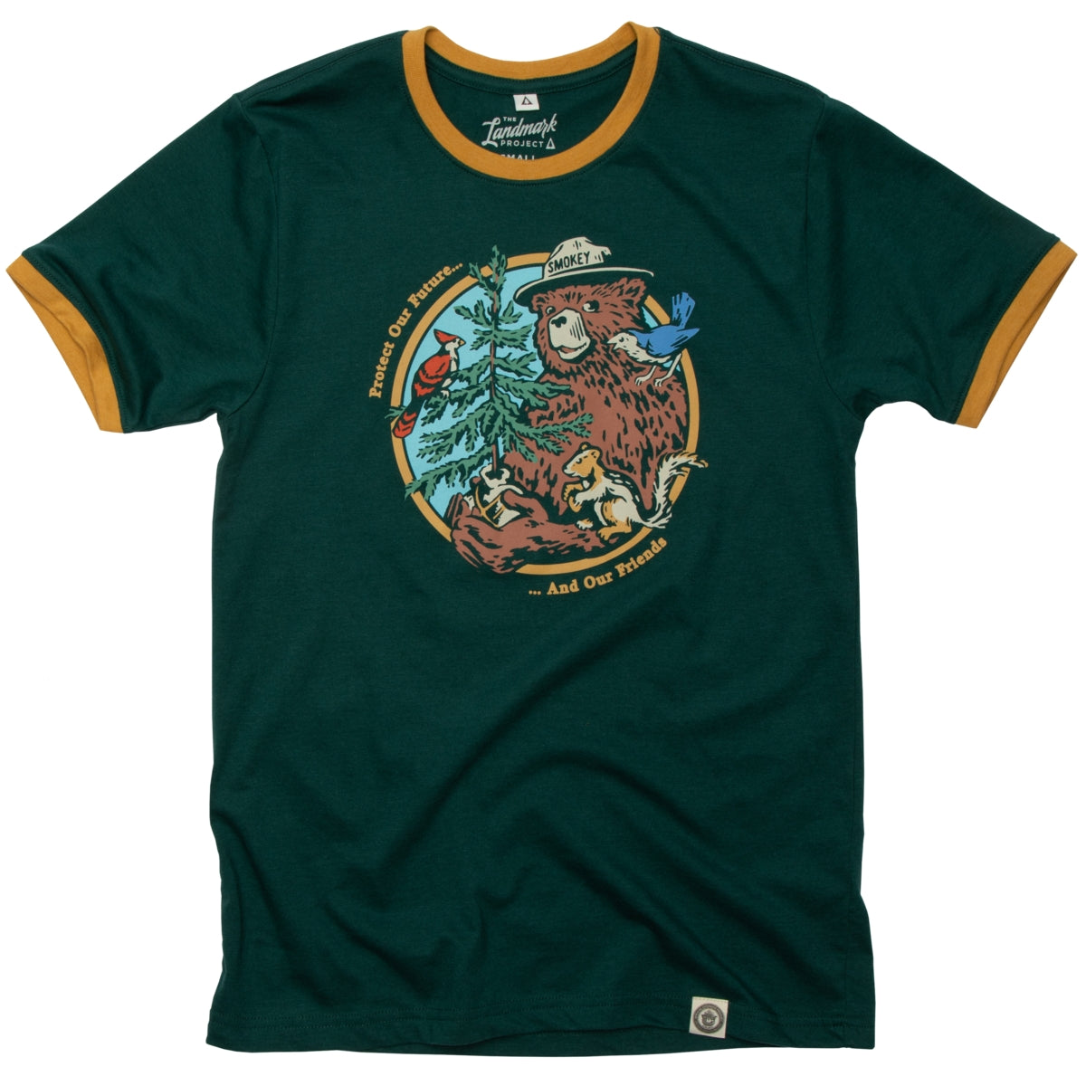 Smokey's Friends Ringer Tee