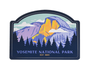 Yosemite National Park Sticker