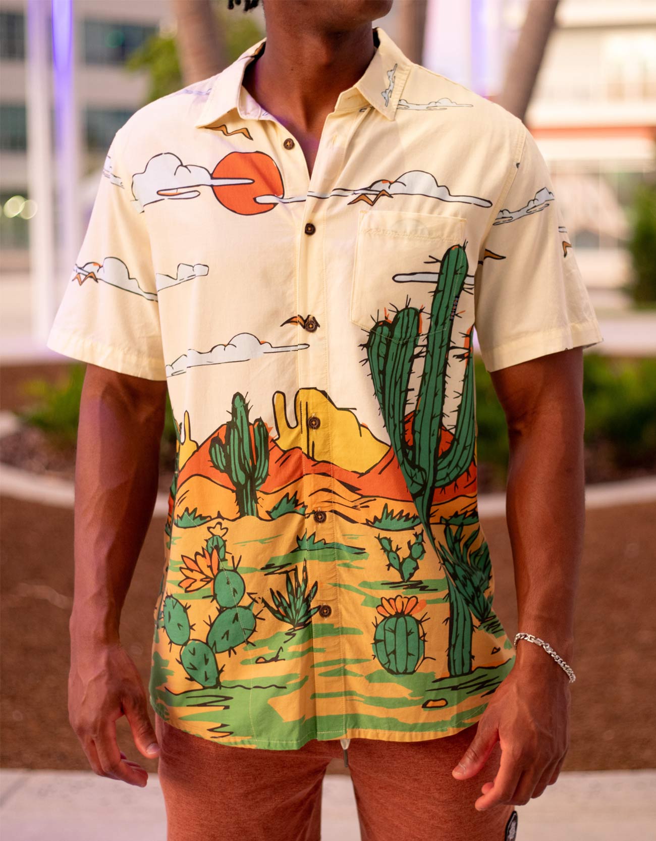 A Stay at the Western - 7-Seas™ Button Up