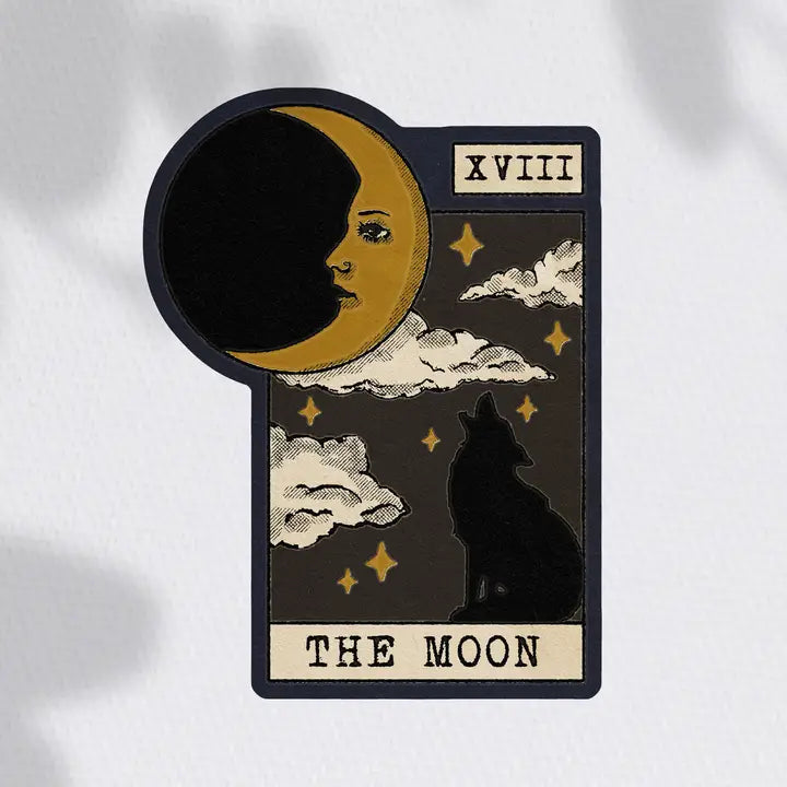 The Moon Tarot Sticker