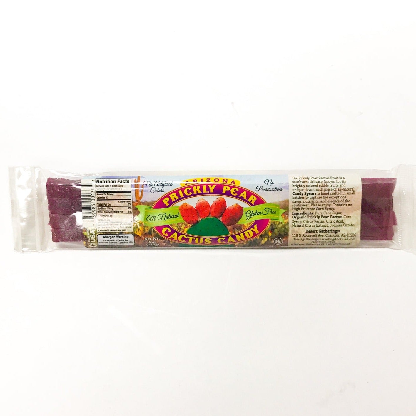 Mini Prickly Pear Candy Spear