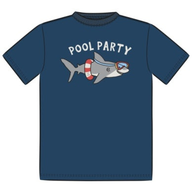 Pool Party Shark Toddler Tee