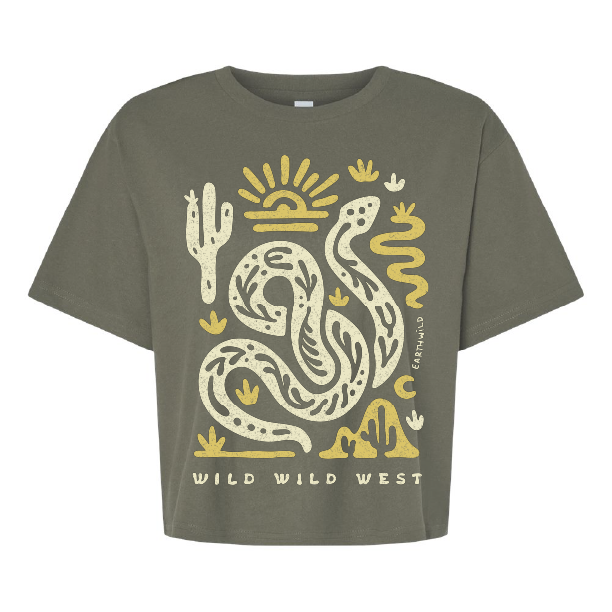 Wild Wild West Mid-Length Boxy Tee