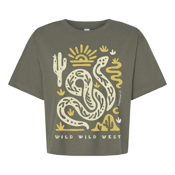 Wild Wild West Mid-Length Boxy Tee