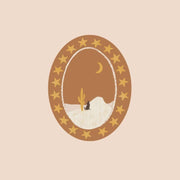 Starstruck Coyote Sticker