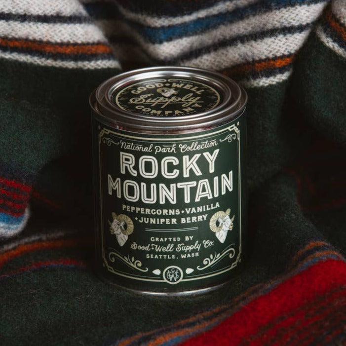 Rocky Mountain National Park 1/2 Pint Candle