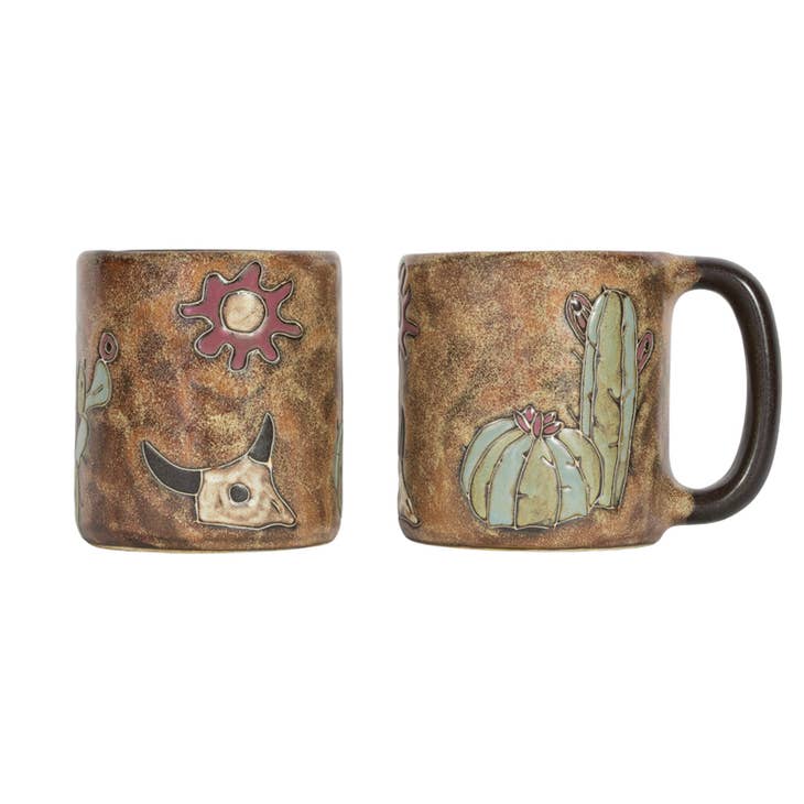 Death Valley Round Stoneware Mug