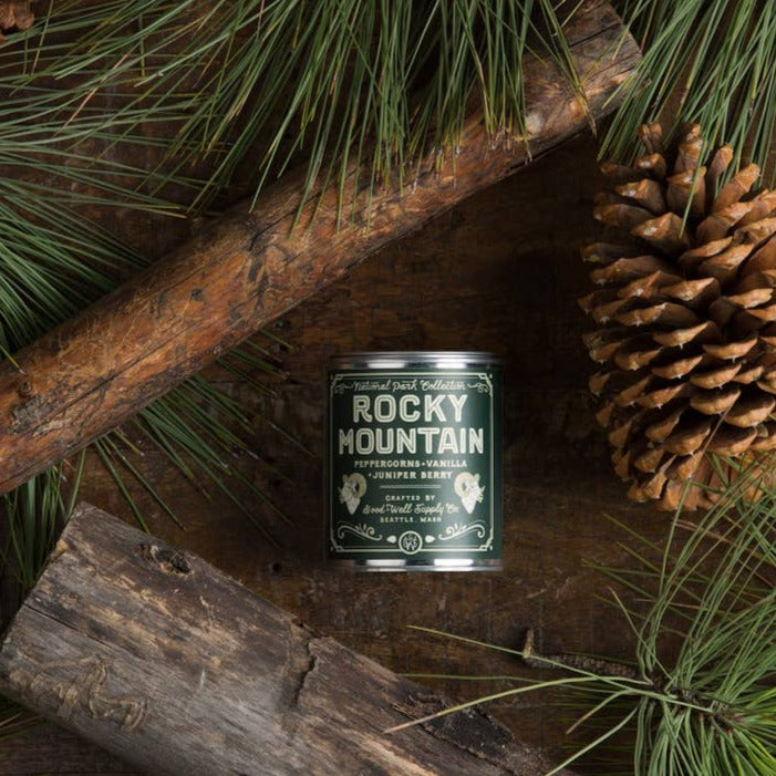 Rocky Mountain National Park 1/2 Pint Candle