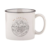 Go Explore Ceramic Mug