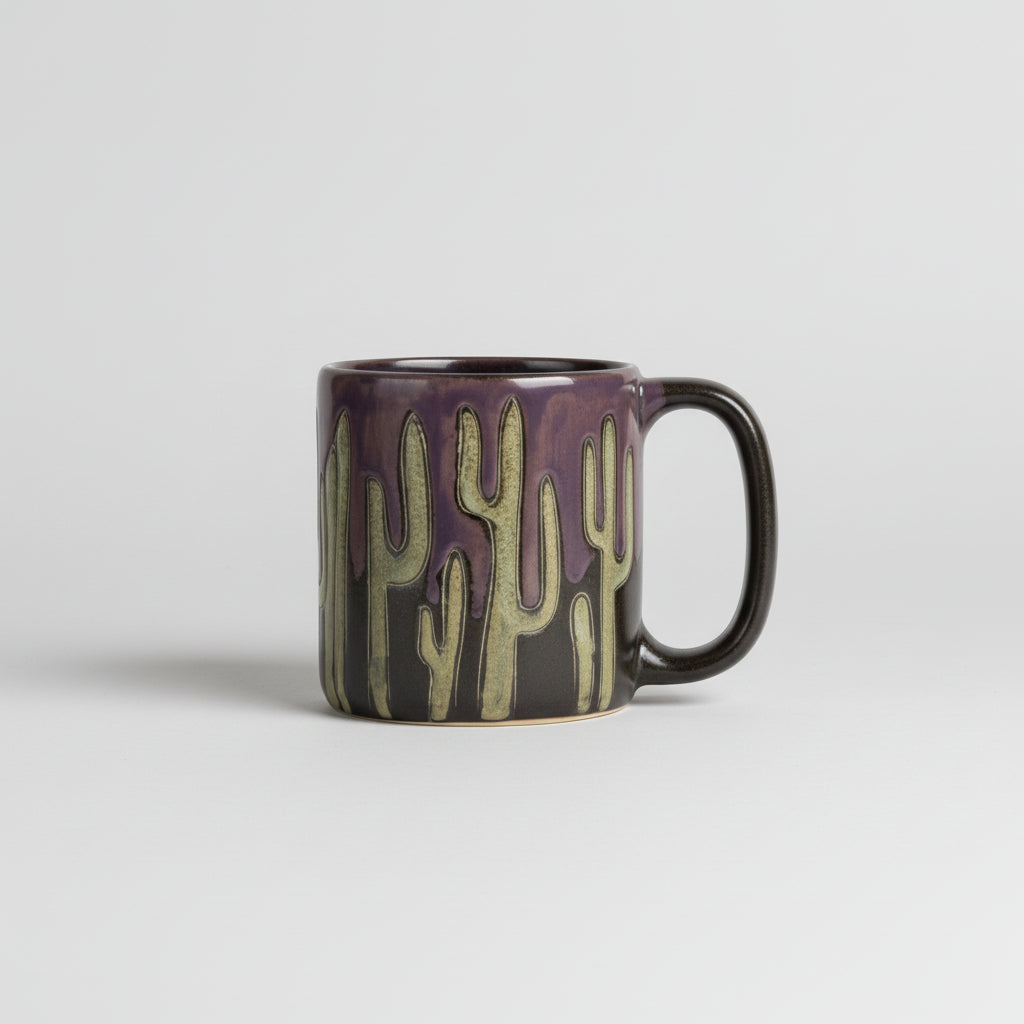 Saguaro Cactus Round Stoneware Mug