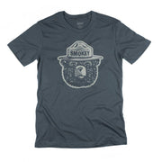 Smokey Logo Tee in Navy, #color_navy
