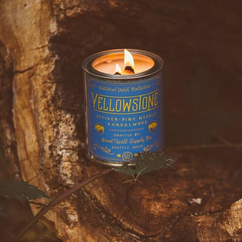 Yellowstone National Park 1/2 Pint Candle