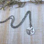 Hummingbird Flower Necklace