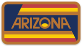 AZ Stripes Sticker