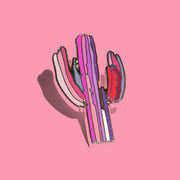 Sweet Sunrise Saguaro Enamel Pin